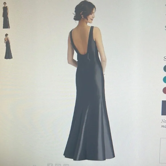 Dresses | Alfred Sung Bridesmaid Dress D77 | Poshmark